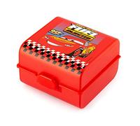 Lulabi Disney Cars Porte-repas en polypropylène 3 places avec couverts