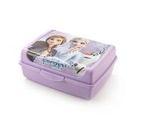 Lulabi DISNEY FROZEN LA REINE DES NEIGES - Boîte à lunch idéale pour les enfants, boîte à sandwich scolaire, boîte à lunch pour enfants, en polypropylène, dimensions: 17 x 13 x 6,5 cm