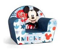 LULABI - DISNEY MICKEY - Fauteuil club pour enfants en mousse Bleu