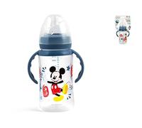 Lulabi Disney Mickey Icon Biberon con Manici, Polipropilene, 210ml