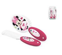 Lulabi Disney Minnie Icon Set brosse et peigne, polypropylène
