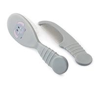 Lulabi Lot de 2 brosses et Peignes éléphants, polypropylène, Standard, Moyenne, 80 unités