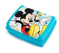 LULABI LULABI DISNEY MICKEY MOUSE URBAIN - Boîte à lunch idéale pour les enfants, boîte à sandwich scolaire, boîte à lunch pour enfants, en polypropylène, dimensions : 17 x 13 x 6,5 cm - 900 g