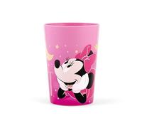 Lulabi Minnie Cosmo Verre en polypropylène, rose, 25,5 cl