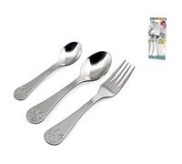 Lulabi Mobilier de Table Bimbo Inox Disney Minnie Pack de 3