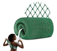 lulir Djampe Filet de Douche Africain, Éponge Africaine à Séchage Rapide, Net Sponge with Knots pour Hommes Femmes, Gommage Corps Doux Extensible, avec Cordes, pour Douche, SPA (Vert foncé)