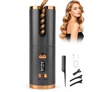 lulir Fer à Boucler Cheveux Automatique sans Fil, Boucleur à Cheveux
