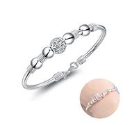 LuLiyLdJ 1 pièce Bracelet jonc en Acier Inoxydable pour Filles, Cadeau Saint Valentin pour Fille Maman Femme Petite Amie