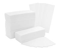 LuLiyLdJ 200 Pièces Bande de Cire Non Tissée Corps et Visage, Enlèvement du Corps, Papier Blanc
