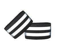 LuLiyLdJ 4 pièces Brassard Réfléchissant, Pouvoir Collant Réfléchissante Brassard Sécurité Haute Visibilité Brassard de Sécurité pour La Plupart des Gens et Faire Vélo