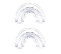 LuLiyLdJ Lot de 2 protège-Dents de Sport pour Enfants, Adultes, Adolescents avec étui en Plastique pour l'école, Les Sports de Combat, Le Rugby, Le Football, Le Hockey, la Boxe et Plus Encore