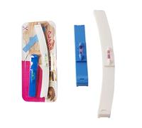 LuLiyLdJ Senior Hair Assistant Clip-On Easy-Cut Long Hair Professional Hair Tools Set Template (Blau)