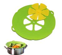 Lulizzie Housse Anti-débordement en Silicone, Couvercle Anti-débordement, Cuisine à Haute température pour Couvercle Casserole pour la Cuisson