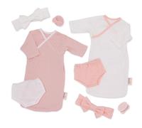 LullaBaby - Ensemble de Sacs de Nuit pour poupées - Ensemble de vêtements pour poupées de 36 cm - Dormeurs de couvertures - Accessoires pour tétines - Jeu imaginatif - 2 Ans et +