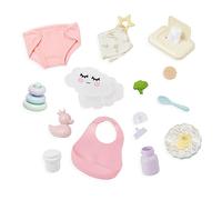 LullaBaby - Set de Soins et Repas pour poupée, Accessoires 36 cm