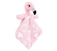 Lullaberry Baby Flamingo Couverture de sécurité pour bébé avec ailes en peluche Rose