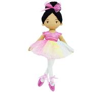 Lullaberry Ballerine Princesse Stella de 40 cm - Poupée en peluche douce - Tenue rose - Cadeau pour petites filles
