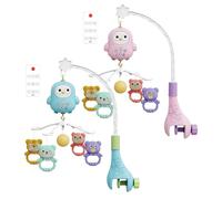 Lullaby Mobile - Baby Sleep Mobile - Musical Mobile - Mobile pour berceau de bébé - Hochet portable pour berceau, crèche, couloir, filles