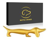 LULLEA Décapsuleur Multifonction en Forme de Teckel - Support de Baguettes, Repose-Baguettes, Porte-Couverts - Cadeau d'Anniversaire et de Noël pour Hommes