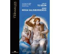 Lully Te Deum Biber Missa Salisburgensis DVD DVD
