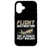 L'ultime instructeur de vol Pilot Builder Coque pour iPhone 16