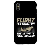 L'ultime instructeur de vol Pilot Builder Coque pour iPhone X/XS