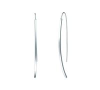 Lulu & Jane Boucles d'oreilles argent, Taille One Size