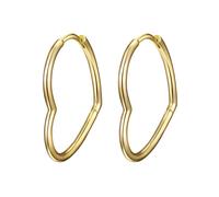 Lulu & Jane Boucles d'oreilles jaune d'or, Taille One Size