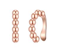 Lulu & Jane Boucles d'oreilles or rose, Taille One Size