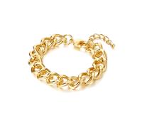 Lulu & Jane Bracelet jaune d'or, Taille One Size
