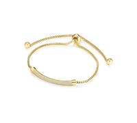 Lulu & Jane Bracelet jaune d'or, Taille One Size