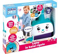 Lulu Le Balai Rigolo-Le Premier Balai Qui Parle lorsqu¿on balaie !-Set Complet avec Le balais,la Pelle et des poussières rigolotes-Jouets d'imitation pour Enfants dès 2 Ans
