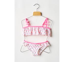 lulucastagnette maillots de bain fille de couleur rose
