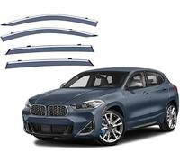 LUlude Auto Deflecteurs d'air pour BMW X2 F39 2018+, Déflecteurs de Vent Déflecteurs Latéraux Deflecteur Vitre Déflecteurs de Pluie