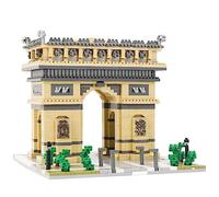 LULUFUN Ensemble de Blocs de Construction, Kit de Blocs de modèle d'architecture Arc De Triomphe, Ensembles de modèles de Collection à Construire, Cadeaux Jouets pour Enfants et Adultes 2020 pièces