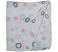 Lulujo 121-000-007 Lange en Mousseline de Coton 120 x 120 cm