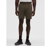 lululemon - ABC Textured Pull-On Short 7" pour Hommes - Brun/Vert - Taille 2XL