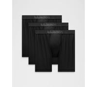 lululemon - Always In Motion Boxer Brief 7" 3 Pack pour Hommes - Noir - Taille M
