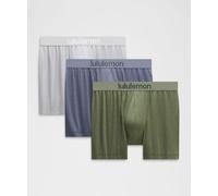lululemon - Boxer Always in Motion Lot de 3 pour Hommes - 13 cm - Taille M