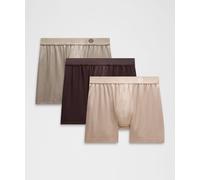 lululemon - Boxer Always In Motion Trio pour Hommes - 13 cm - Gris - Taille L