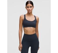lululemon - Brassière de yoga FlexyFlex Maintien léger, bonnets A-C pour Femmes - Bleu - Taille L/XL