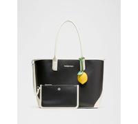 lululemon - Classic Tote Bag 14L Textured Leather Alternative - Noir