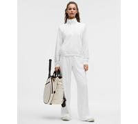 lululemon - Court Rival Wide-Leg Track Pant Regular Contrast Drawcord pour Femmes - Blanc - Taille 8