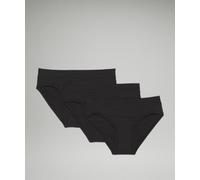 lululemon - Culotte bikini UnderEase taille mi-haute Trio pour Femmes - Taille M