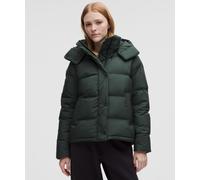 lululemon - Doudoune Wunder Puff en duvet 600 cuin pour Femmes - Vert - Taille 10
