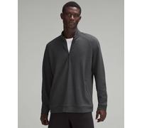 lululemon - Haut demi-zippé en double maille texturé pour Hommes - Noir - Taille L