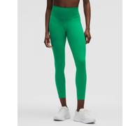 lululemon - Legging Fast and Free taille haute 5 poches pour Femmes - 64 cm - Vert - Taille 8