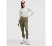 lululemon - Legging taille haute Fast and Free léger Édition spéciale pour Femmes - 64 cm - Vert - Taille 10
