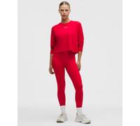 lululemon - Legging Wunder Train No Line taille haute pour Femmes - 64 cm - Rouge - Taille 8