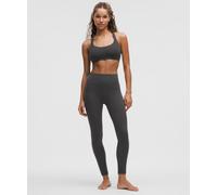 lululemon - Legging Wunder Under taille haute Full-On Luxtreme pour Femmes - 64 cm - Gris - Taille 8
